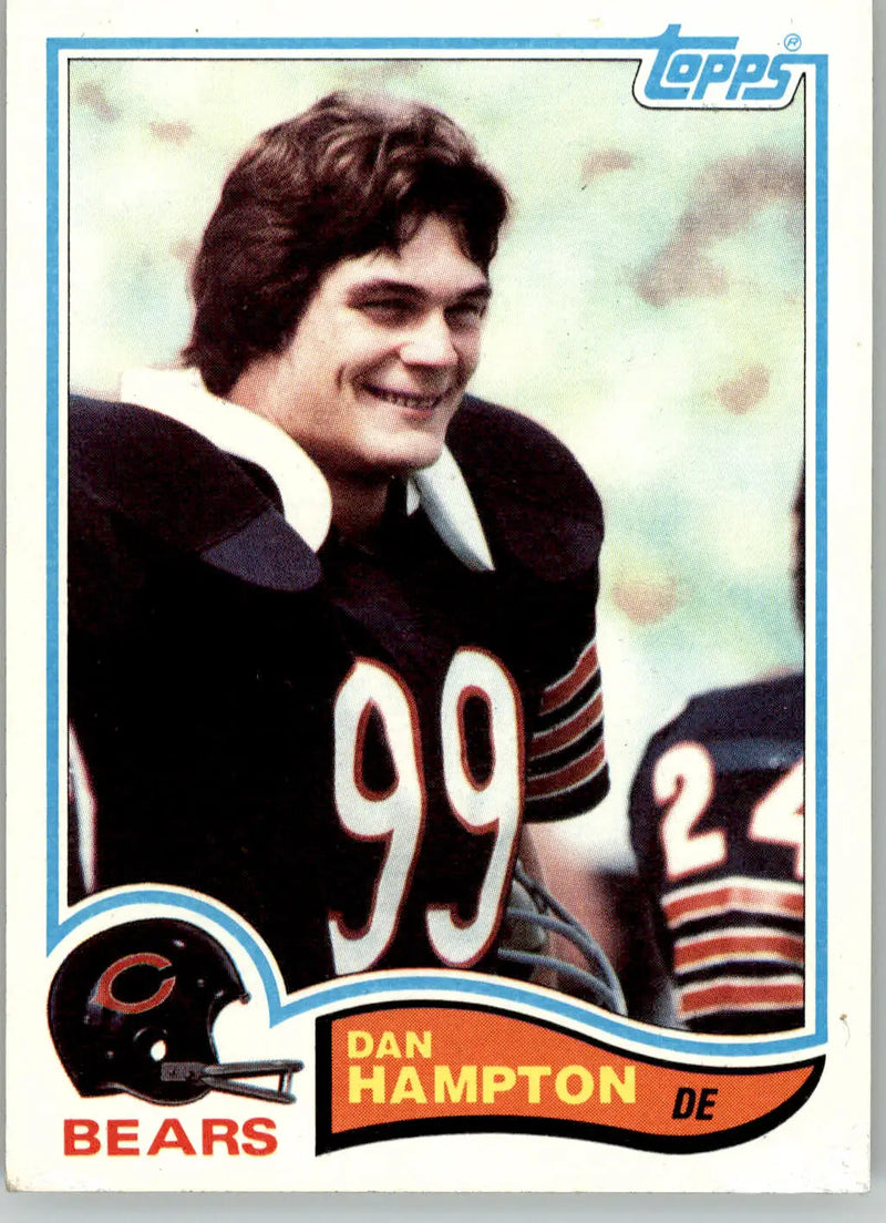Dan Hampton - 1982 Topps - #297 - Football - Football Card Single