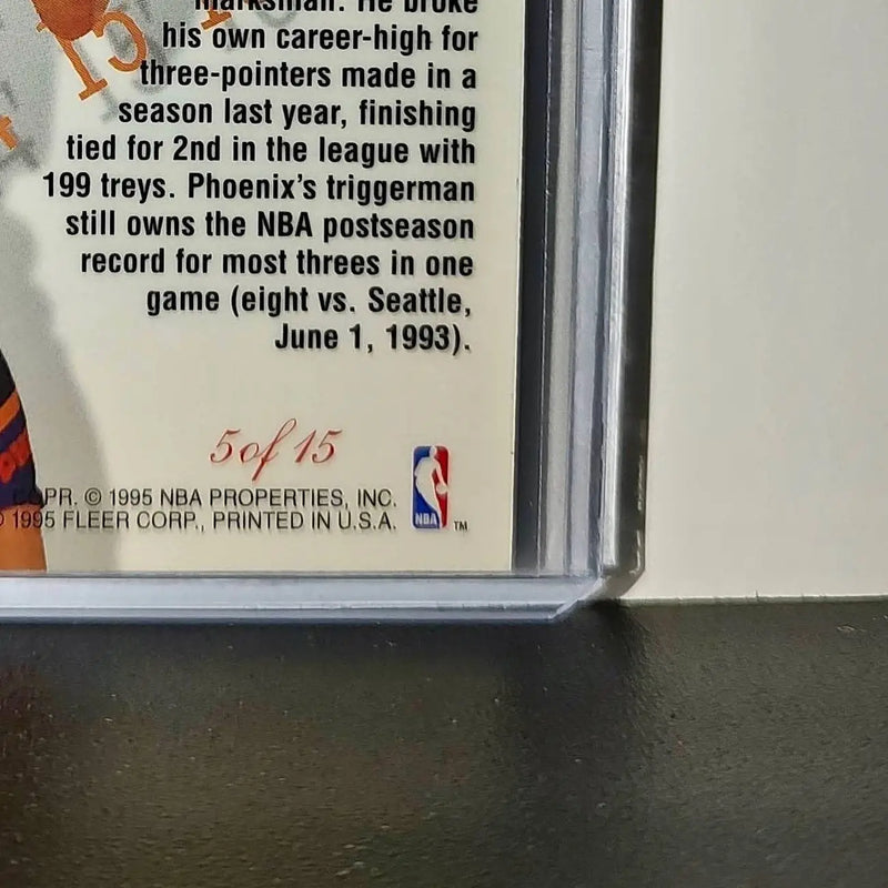 Dan Majerle 1995-96 Flair NBA #5 Perimeter Power Card