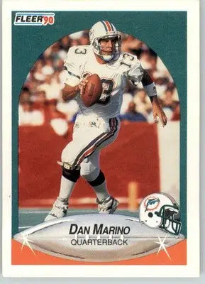 Dan Marino - 1990 Fleer - #244 - Football - Football Card Single