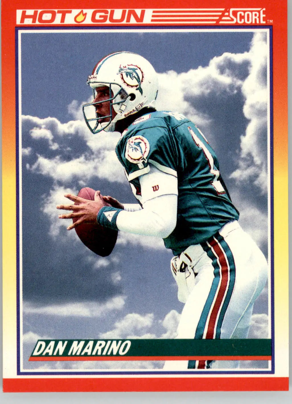 Dan Marino - 1990 Score - #320 - Football
