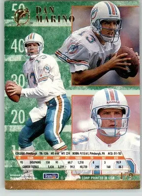 Dan Marino - 1994 Ultra - #179 - Football - Football Card Single