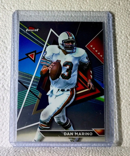 Dan Marino 2023 Topps Finest NFL #204 NFL Football Card Miami Dolphins - Football Card Single