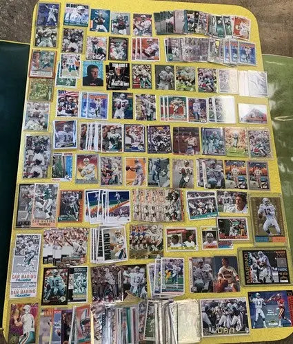Dan Marino Miami Dolphins Card Lot 350+ NFL Base Inserts UDA Topps Score Fleer - Other