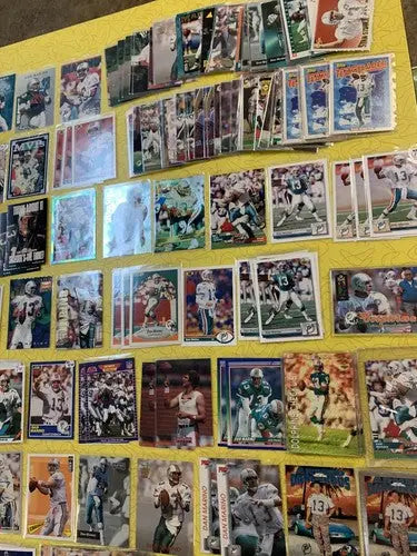 Dan Marino Miami Dolphins Card Lot 350+ NFL Base Inserts UDA Topps Score Fleer - Other