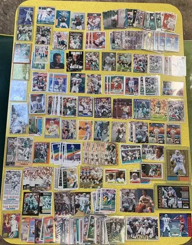 Dan Marino Miami Dolphins Card Lot 350+ NFL Base Inserts UDA Topps Score Fleer - Other