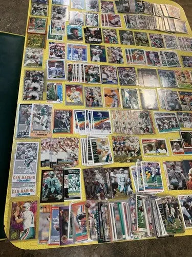 Dan Marino Miami Dolphins Card Lot 350+ NFL Base Inserts UDA Topps Score Fleer - Other