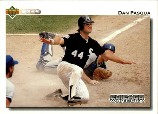 Dan Pasqua 1992 Upper Deck MLB #281 Baseball Card Chicago White Sox - Baseball Card Single