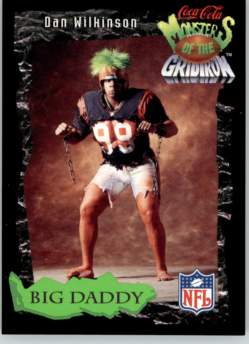 Dan Wilkinson - 1994 Coca-Cola Monsters of the Gridiron - #6 - Football - Football Card Single