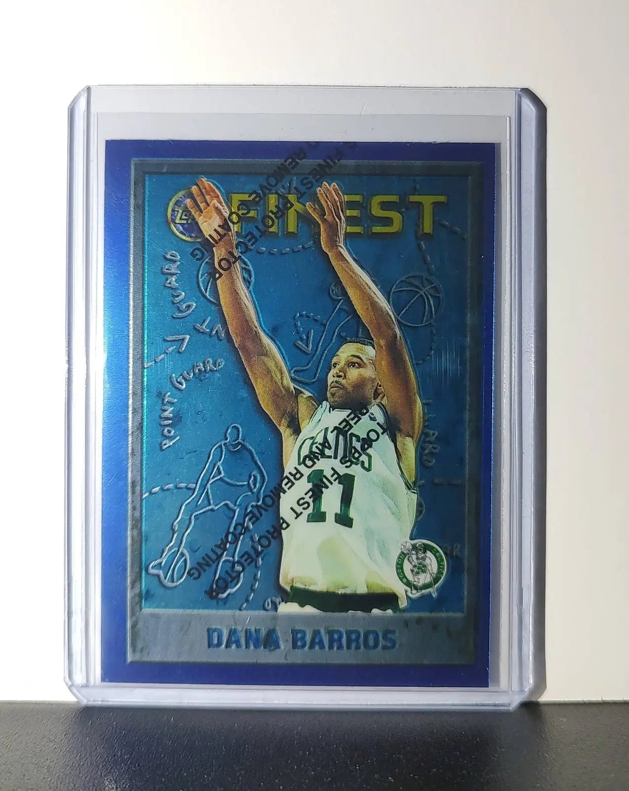 Dana Barros 1995-96 Topps Finest NBA #181 Card Boston Celtics - Basketball Card Single