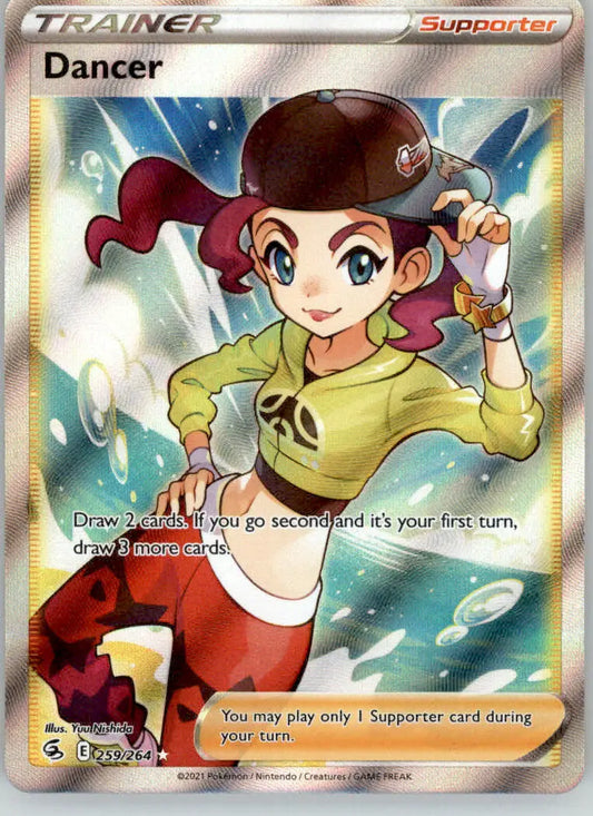 Dancer - Fusion Strike - 259/264 - Holo NM Pokemon - Pokémon Card Single