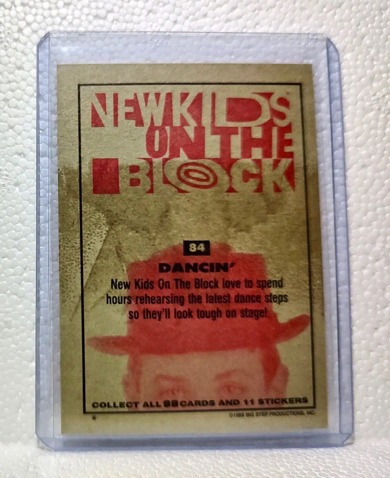 Dancin’ 1989 New Kids on the Block #84 Trading Card