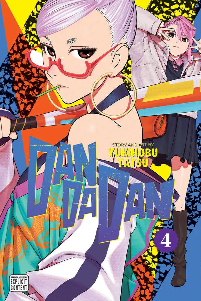 Manga cover art from Dandadan Graphic Novel Volume 04 mature manga series