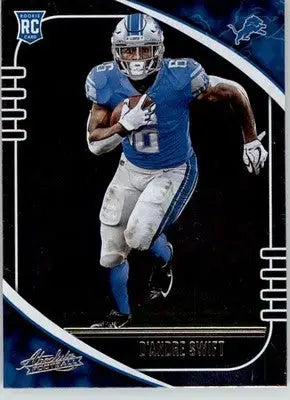 D’Andre Swift - 2020 Panini Absolute - #124 - RC Retail Football - Football Card Single