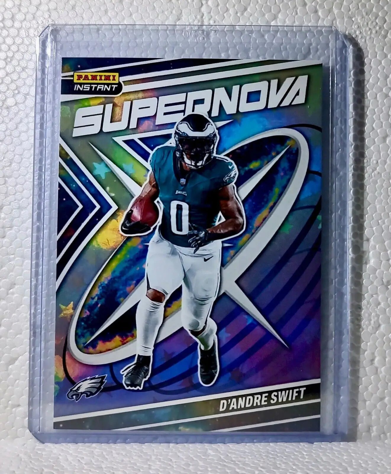 D’Andre Swift 2023 Panini NFL #13 Supernova Football Card Eagles 1/481 - Football Card Single