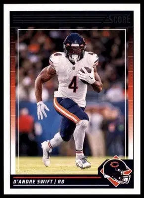 D’Andre Swift 2024 Score #227 Chicago Bears - Football Card Single