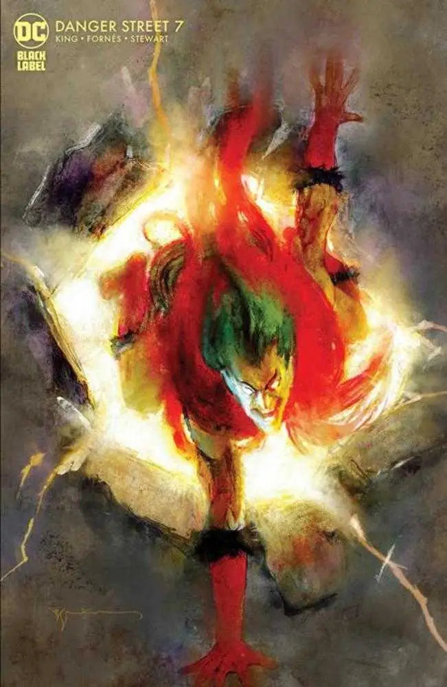 Danger Street #7 (Of 12) Cover B Bill Sienkiewicz Card Stock Variant (Mature) - Comic Book