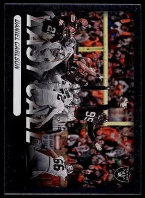 Daniel Carlson 2022 Panini Absolute Last Call #LC-6 Las Vegas Raiders - Football Card Single