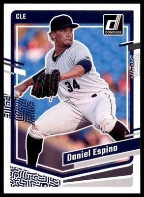 Daniel Espino 2023 Donruss #98 Cleveland Guardians - Baseball Card Single