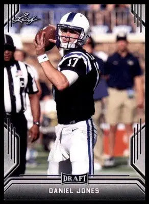 Daniel Jones 2019 Leaf Draft #45 Duke Blue Devils - Football Card Single