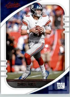 Daniel Jones - 2020 Panini Absolute - #11 - Red Football - Football Card Single