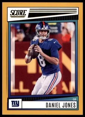 Daniel Jones 2022 Score Gold #234 New York Giants - Football Card Single