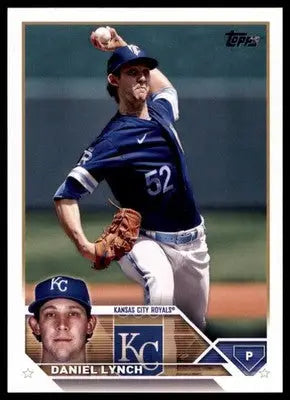 Daniel Lynch 2023 Topps #397 Kansas City Royals - Baseball Card Single