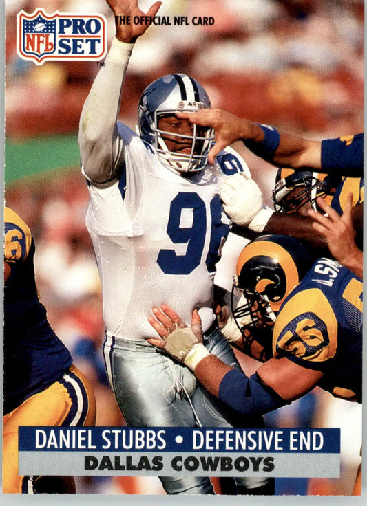 Daniel Stubbs - 1991 Pro Set - #134 - Football - Football Card Single