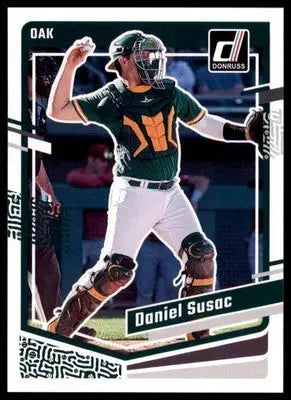 Daniel Susac 2023 Donruss #110 Oakland Athletics - Baseball Card Single