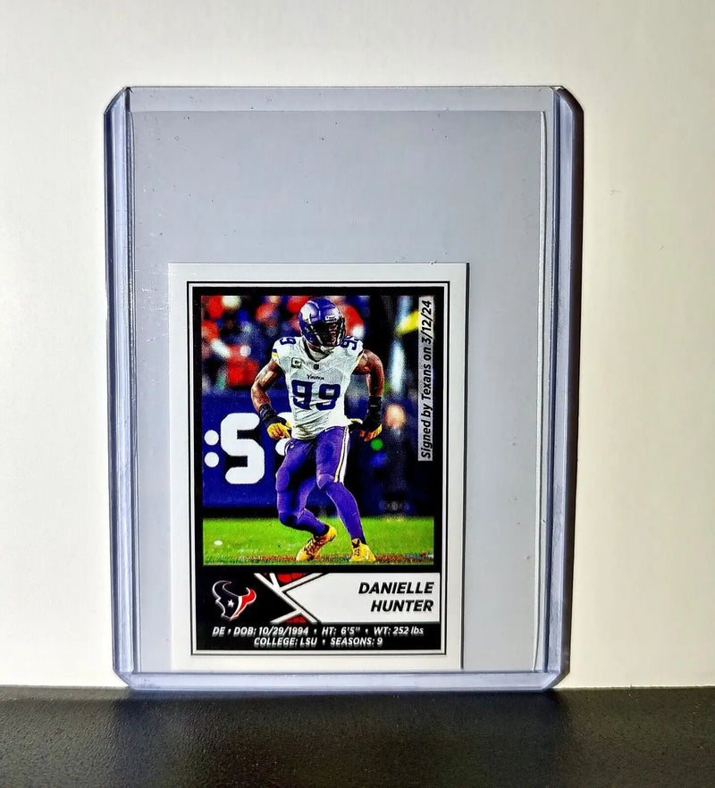 Danielle Hunter 2024 Panini NFL Sticker #181 Houston Texans - Football Card Single