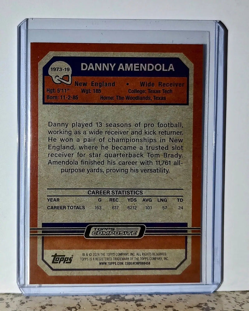 Danny Amendola 2023 Topps 1973 NFL #1973-19 Football Card New England Patriots