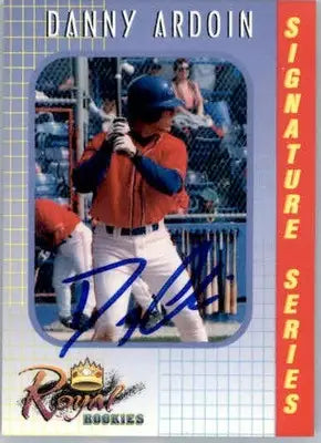 Danny Ardoin - 2000 Royal Rookies - #37 - AUTO Baseball - Baseball Card Single