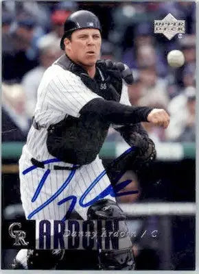Danny Ardoin - 2006 Upper Deck - #594 - AUTO Baseball - Baseball Card Single