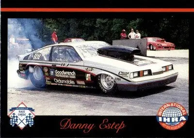 Danny Estep - 1989 Checkered Flag IHRA - #24 - Racing - Racing Card Single