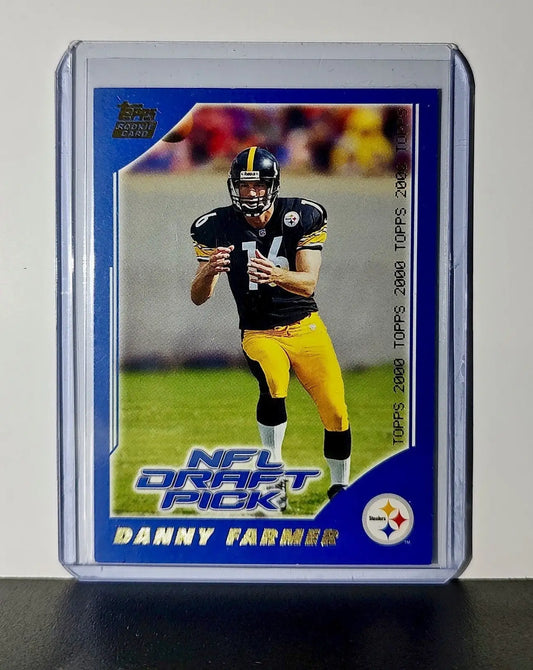 Danny Farmer Rookie 2000 Topps NFL #394 Draft Card Pittsburgh Steelers - Football Card Single