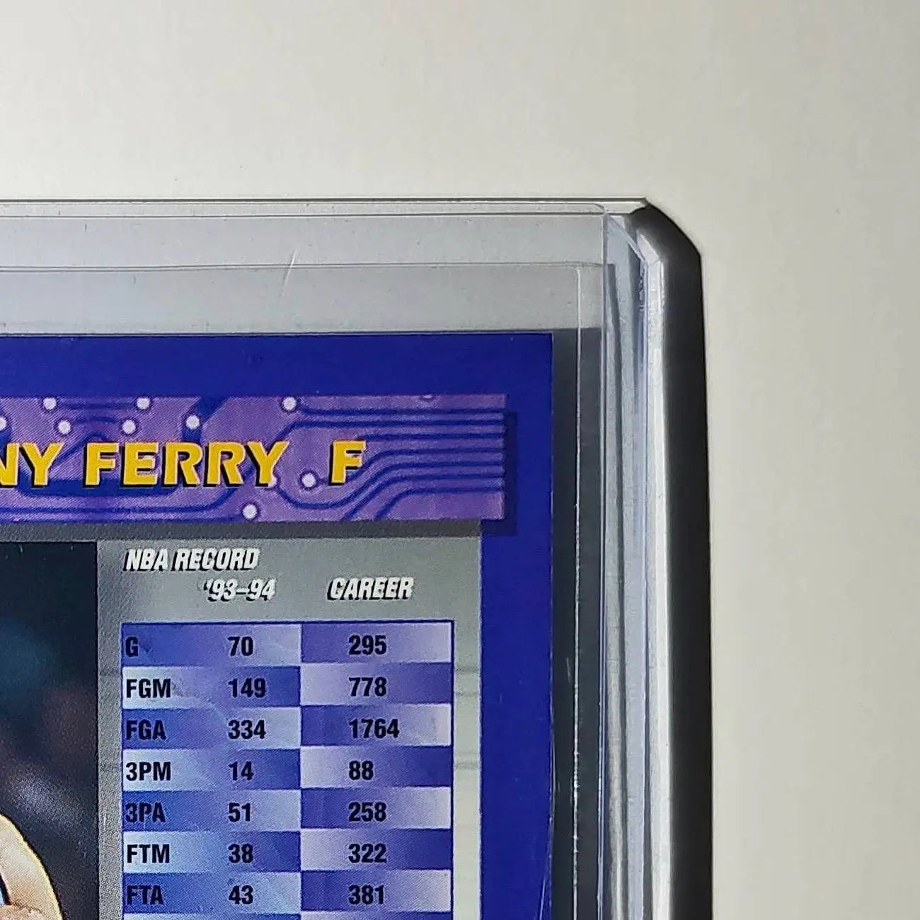 Danny Ferry 1994-95 Topps Finest #299 Basketball Card