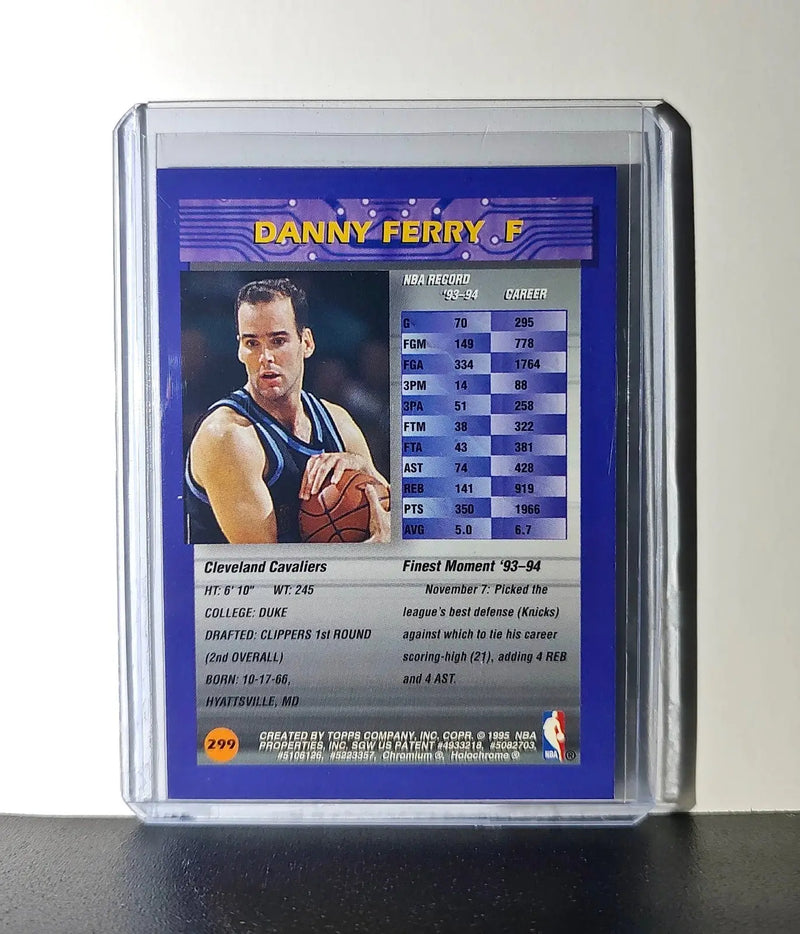 Danny Ferry 1994-95 Topps Finest #299 Basketball Card