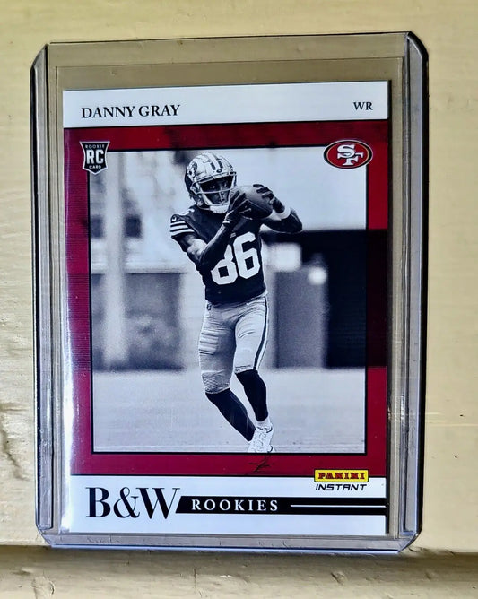 Danny Gray 2022 Panini NFL Black & White Rookies #31 Football Card 1 of 649 - Football Card Single