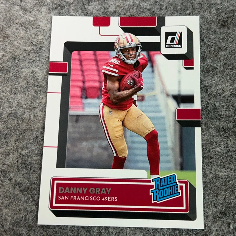 Danny Gray Rookie San Francisco 49ers Football Card 2022 NFL Sports You Pick Set - 2022 Panini Donruss #333 (RC)