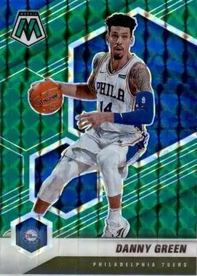Danny Green - 2020-21 Panini Mosaic - #83 - Mosaic Green Basketball - Basketball Card Single