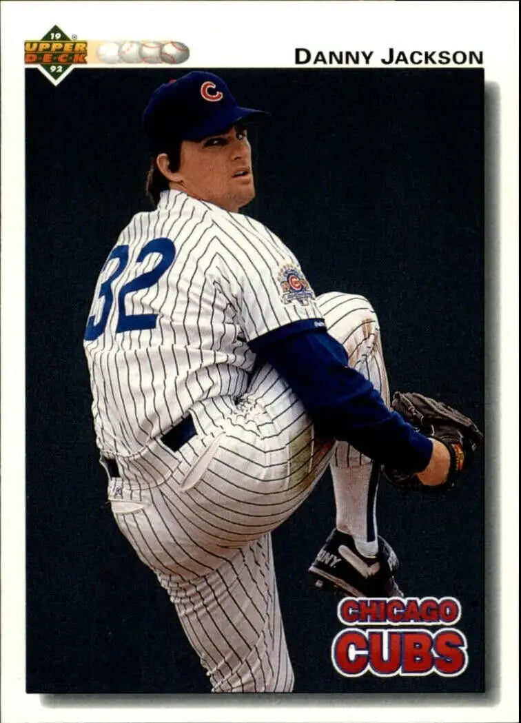 Danny Jackson 1992 Upper Deck MLB #104 Baseball Card Chicago Cubs - Baseball Card Single