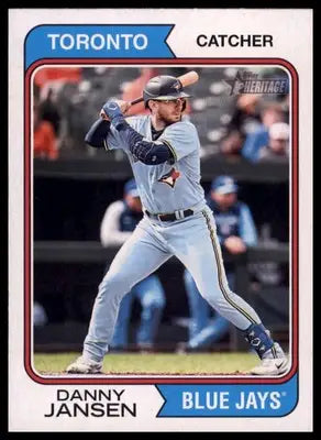 Danny Jansen 2023 Topps Heritage #296 Toronto Blue Jays - Baseball Card Single