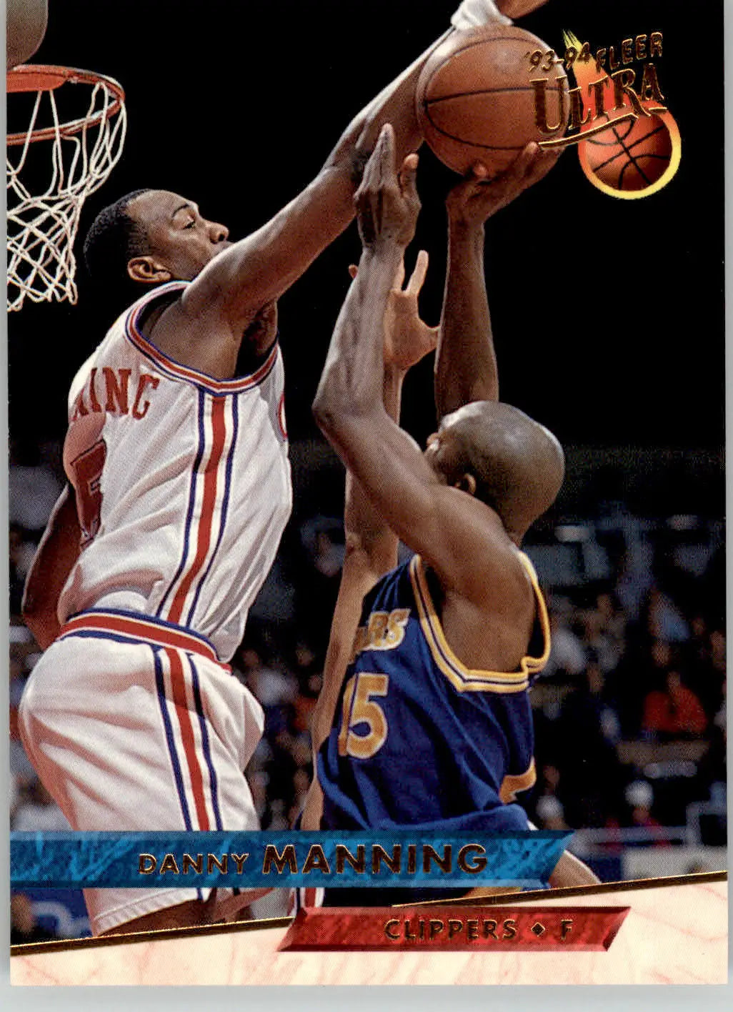 Danny Manning - 1993-94 Ultra - #88 - Basketball - Basketball Card Single