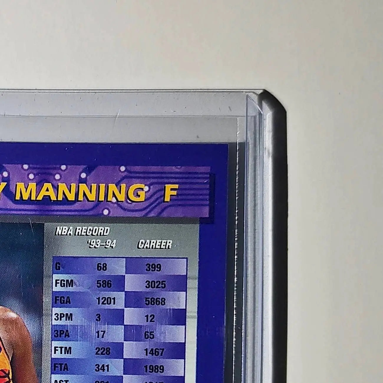 Danny Manning 1994-95 Topps Finest #190 Basketball Card - Basketball Card Single