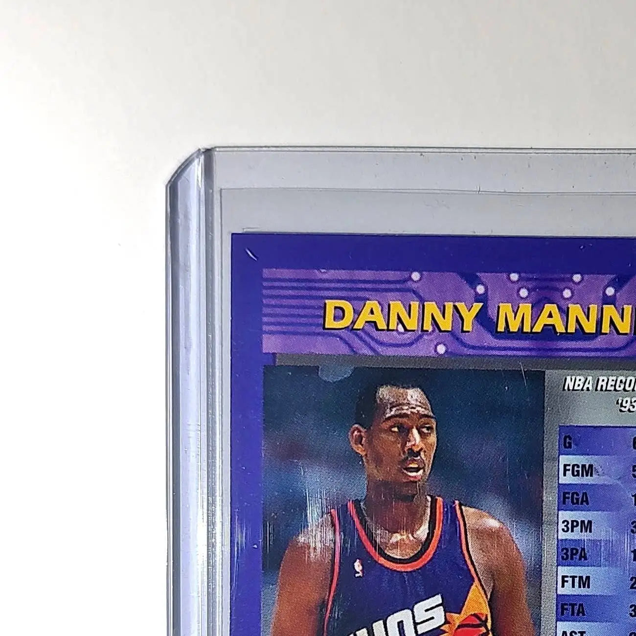 Danny Manning 1994-95 Topps Finest #190 Basketball Card - Basketball Card Single