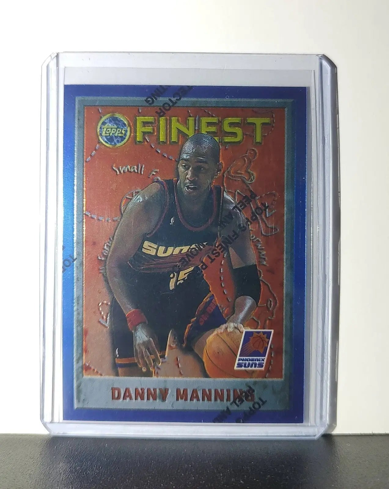 Danny Manning 1995-96 Topps Finest NBA #217 Card Phoenix Suns