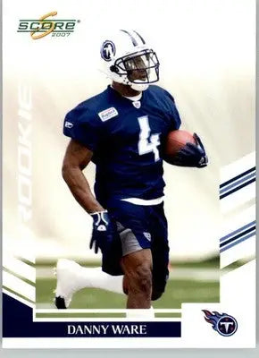 Danny Ware - 2007 Score - #312 - RC Football - Football Card Single