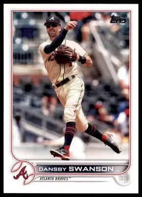 Dansby Swanson 2022 Topps #507 Atlanta Braves - Baseball Card Single