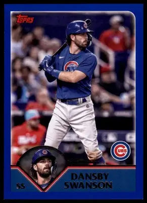 Dansby Swanson 2023 Topps Archives #279 Chicago Cubs - Baseball Card Single