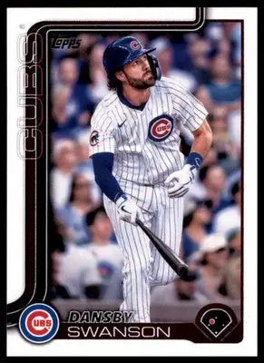 Dansby Swanson 2025 Topps #303 Chicago Cubs - Baseball Card Single