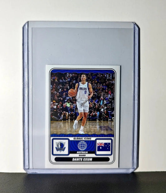 Dante Exum Global Icons 2024-25 Panini NBA #75 Sticker Card Dallas Mavericks - Basketball Card Single
